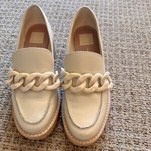 Dolce vita loafer,  cream color, size 7